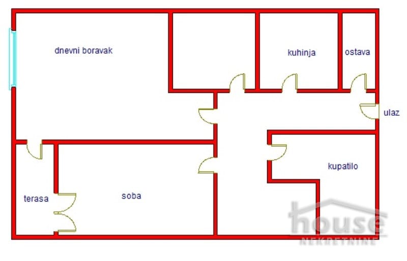 Stan Prodaja Novi Sad  54 m2