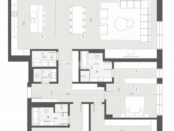 Stan Prodaja Beograd Dedinje 221 m2