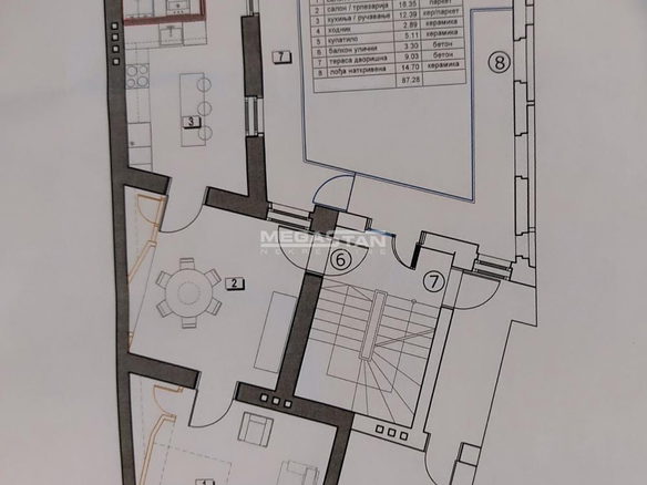 Stan Prodaja Beograd Centar (Stari Grad) 87 m2