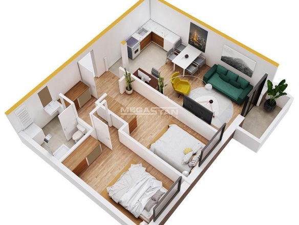 Stan Prodaja Pančevo  60 m2