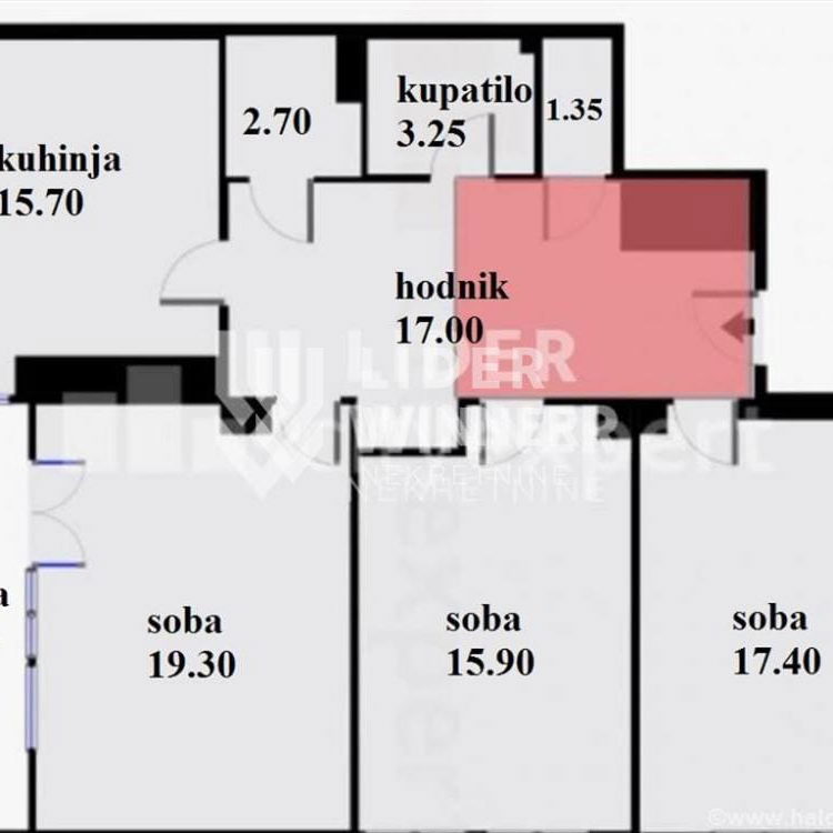 Stan Prodaja Beograd Dorćol Donji 89 m2