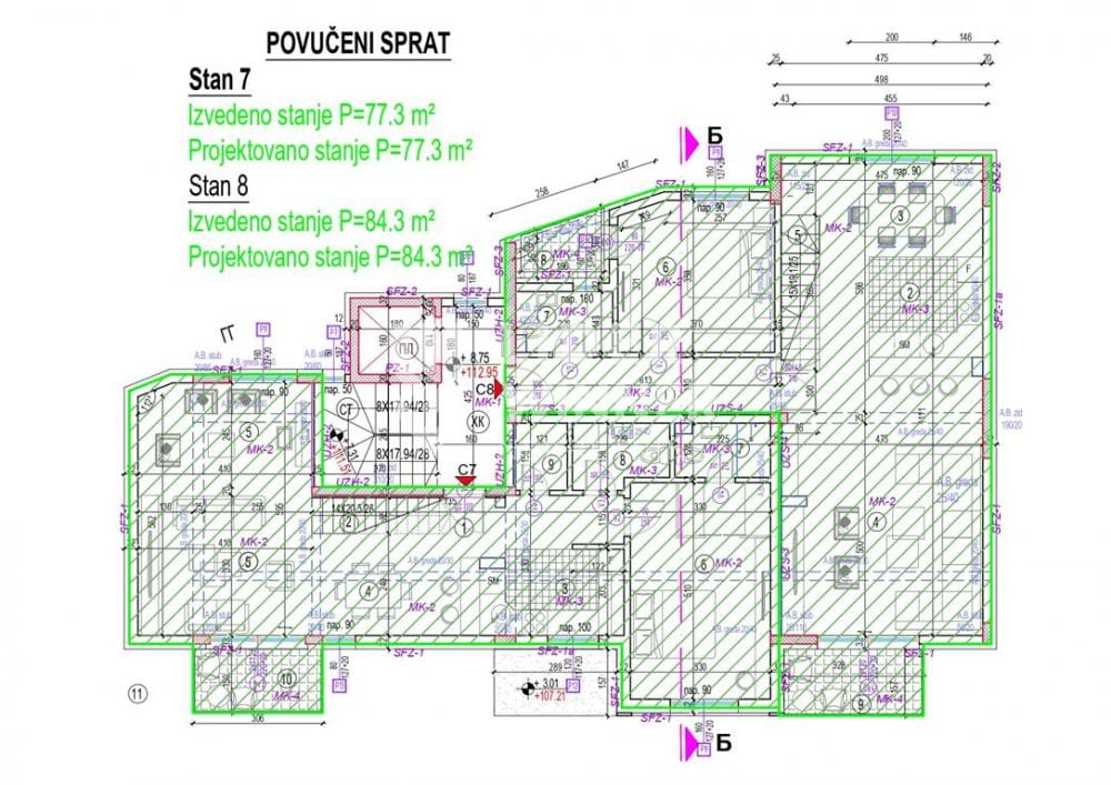 Stan Prodaja Beograd Autokomanda 143 m2