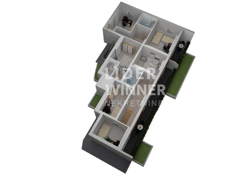 Petosoban stan na prodaju, Autokomanda, Beograd, 143m², 409.000 €