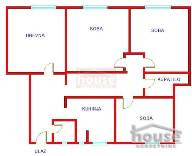 Stan Prodaja Novi Sad  100 m2