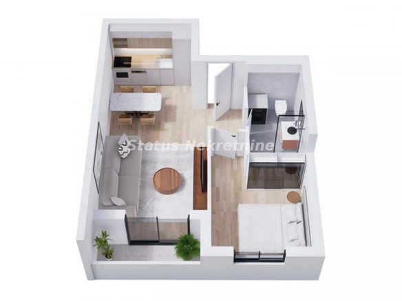 Stan Prodaja Novi Sad  38 m2