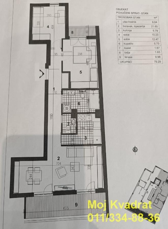 Stan Prodaja Beograd Stan Prodaja Beograd Gornji Grad 79 m2