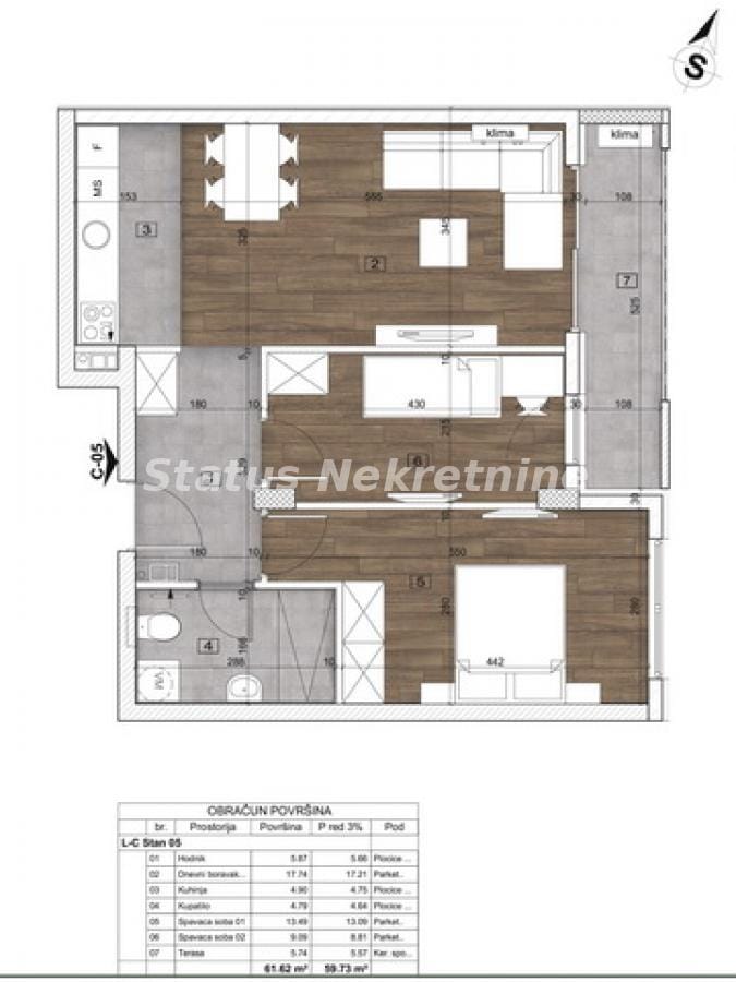 Stan Prodaja Novi Sad Stan Prodaja Novi Sad 60 m2