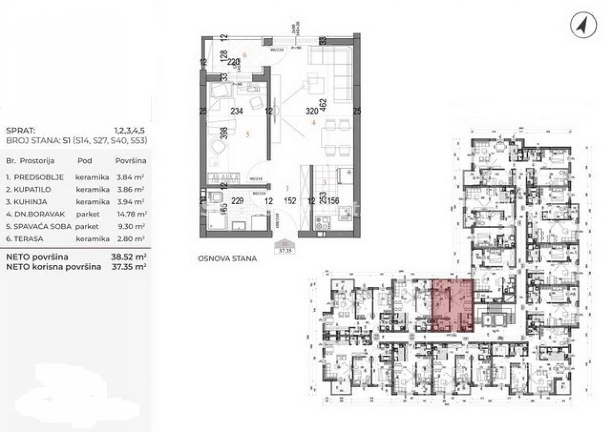 Stan Prodaja Novi Sad Stan Prodaja Novi Sad 39 m2
