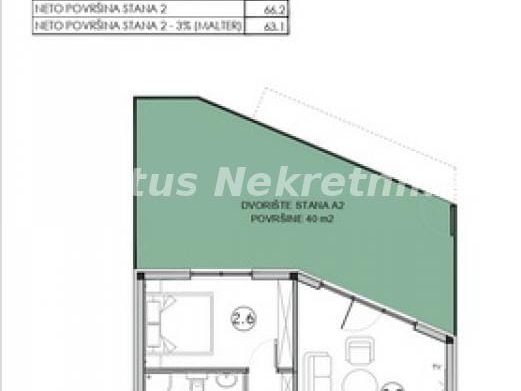 Stan Prodaja Novi Sad  63 m2