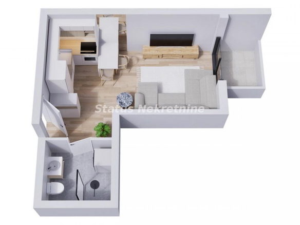 Stan Prodaja Novi Sad  27 m2