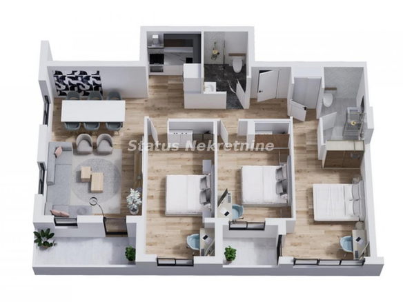 Stan Prodaja Novi Sad  95 m2