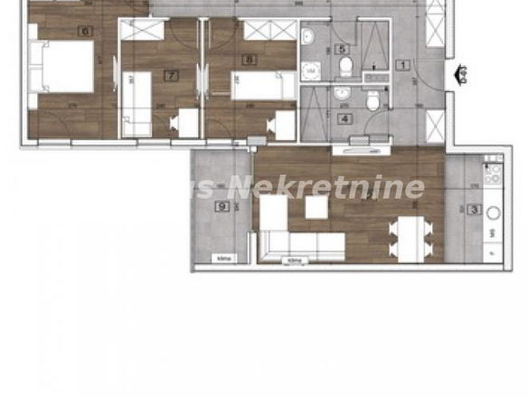 Stan Prodaja Novi Sad  87 m2