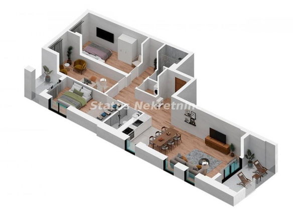 Stan Prodaja Novi Sad  102 m2