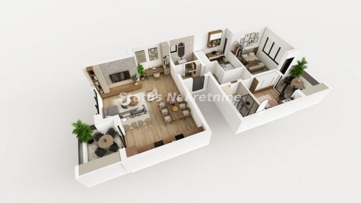 Stan Prodaja Novi Sad  91 m2