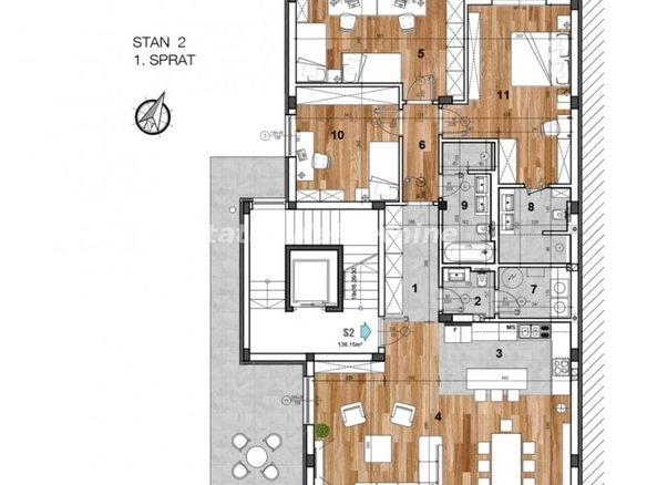 Stan Prodaja Novi Sad  148 m2