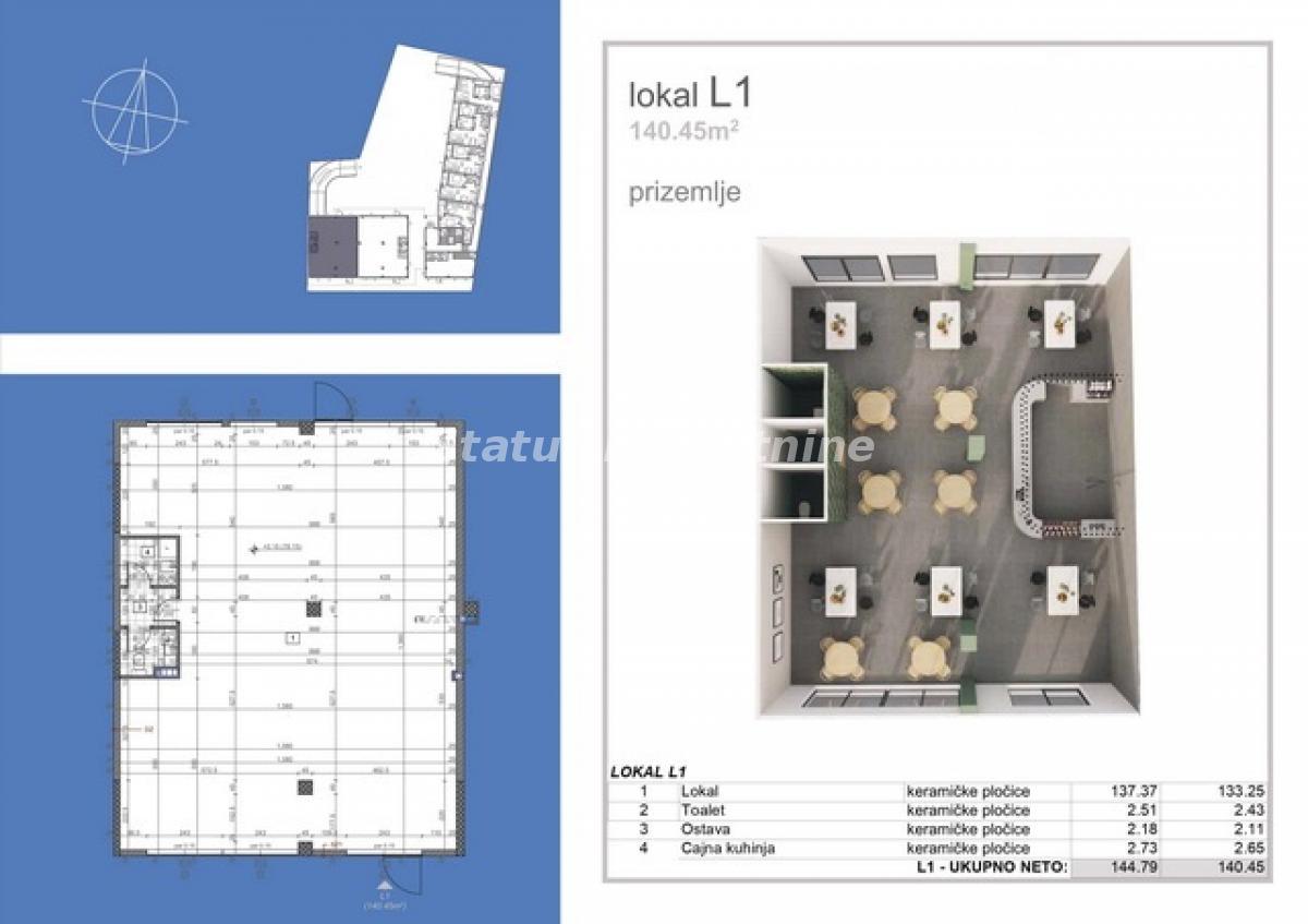 Lokal Prodaja Novi Sad Lokal Prodaja Novi Sad 145 m2