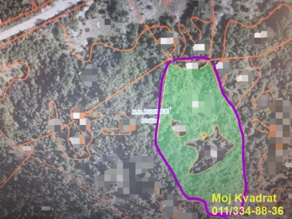 Plac Prodaja Plužine  0 m2