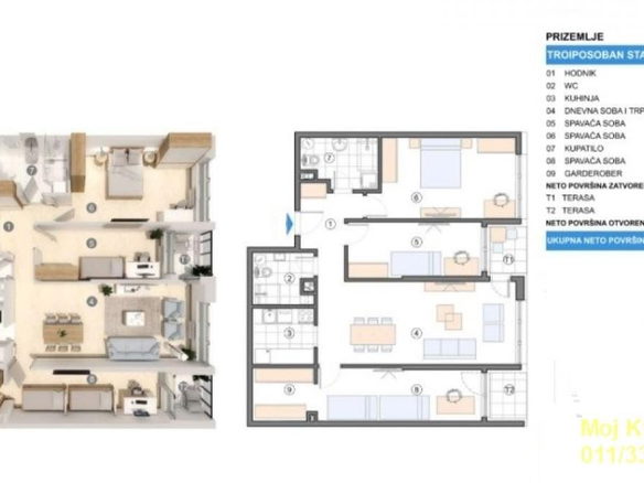 Stan Prodaja Beograd Gornji Grad 104 m2