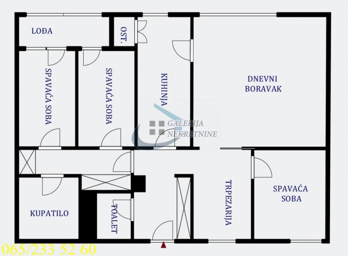 Stan Prodaja Beograd Karađorđev Park 73 m2