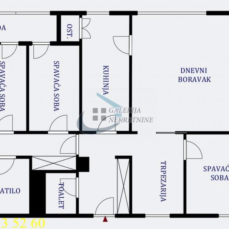 Stan Prodaja Beograd Karađorđev Park 73 m2
