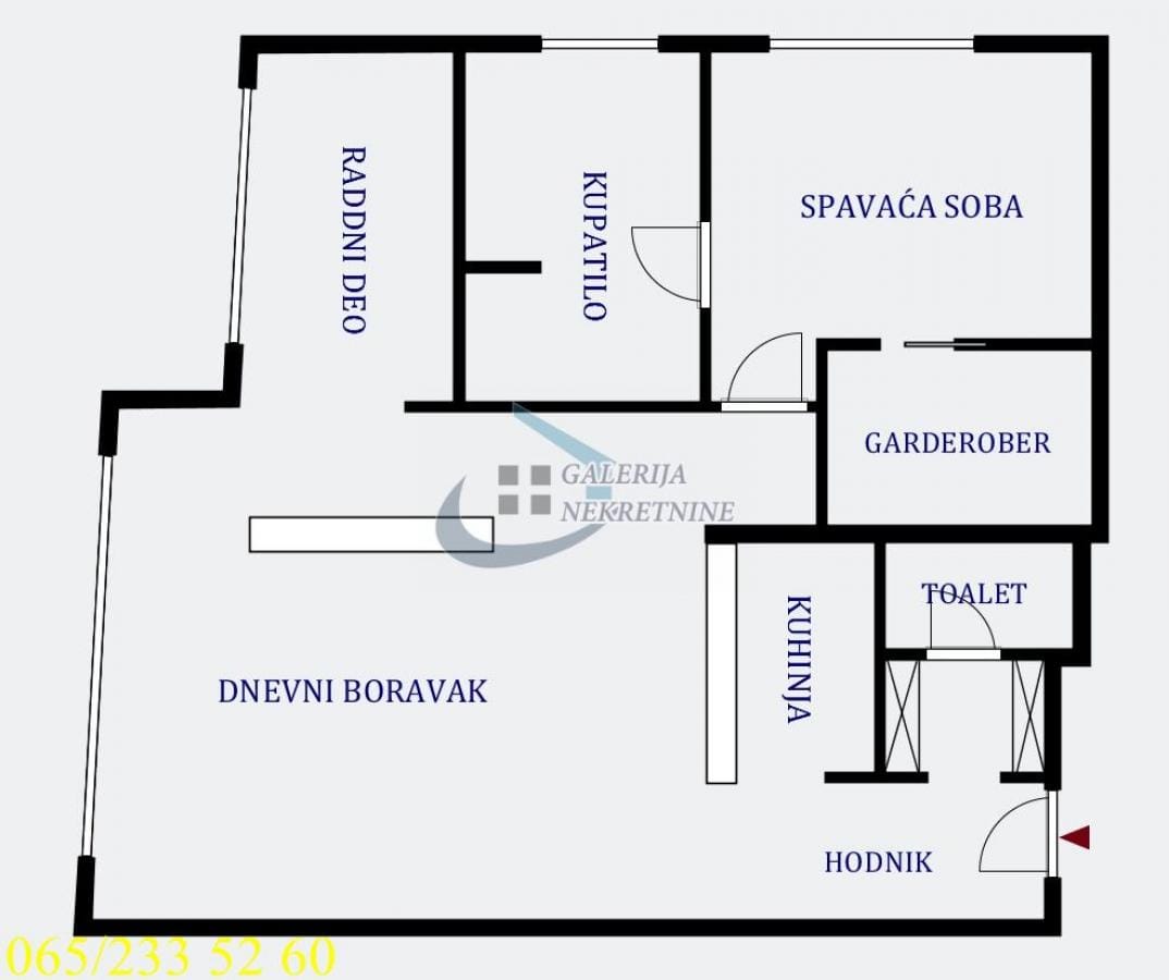 Stan Prodaja Beograd Dedinje 131 m2