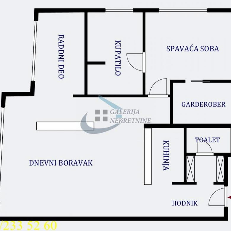 Stan Prodaja Beograd Dedinje 131 m2
