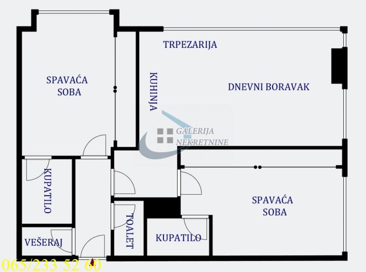 Stan Prodaja Beograd Blok 65 95 m2