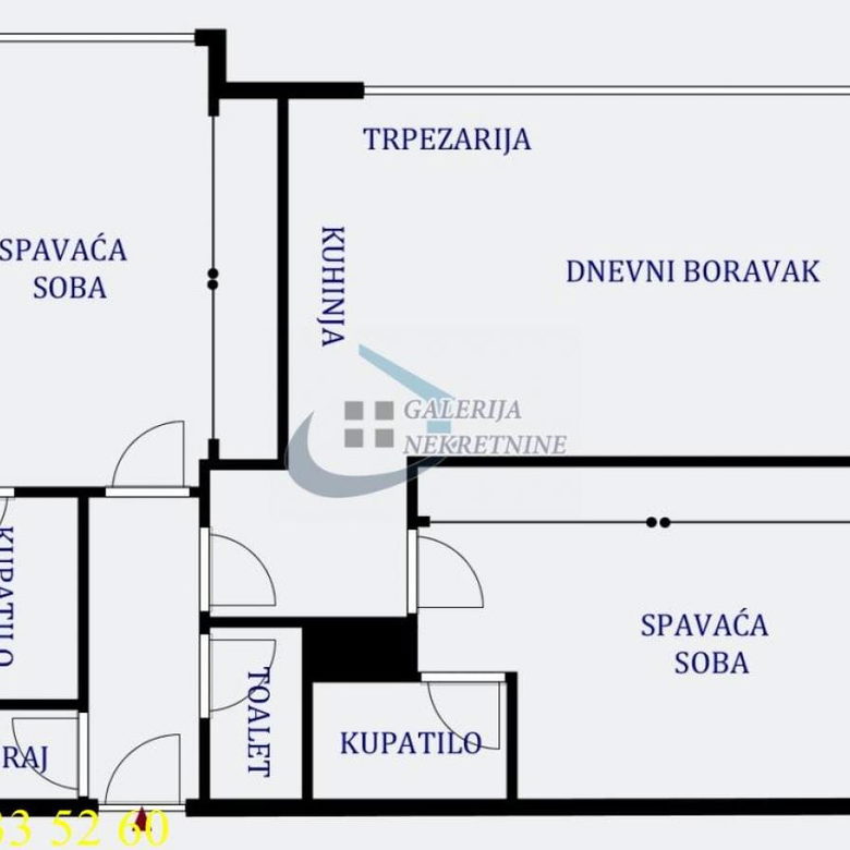 Stan Prodaja Beograd Blok 65 95 m2