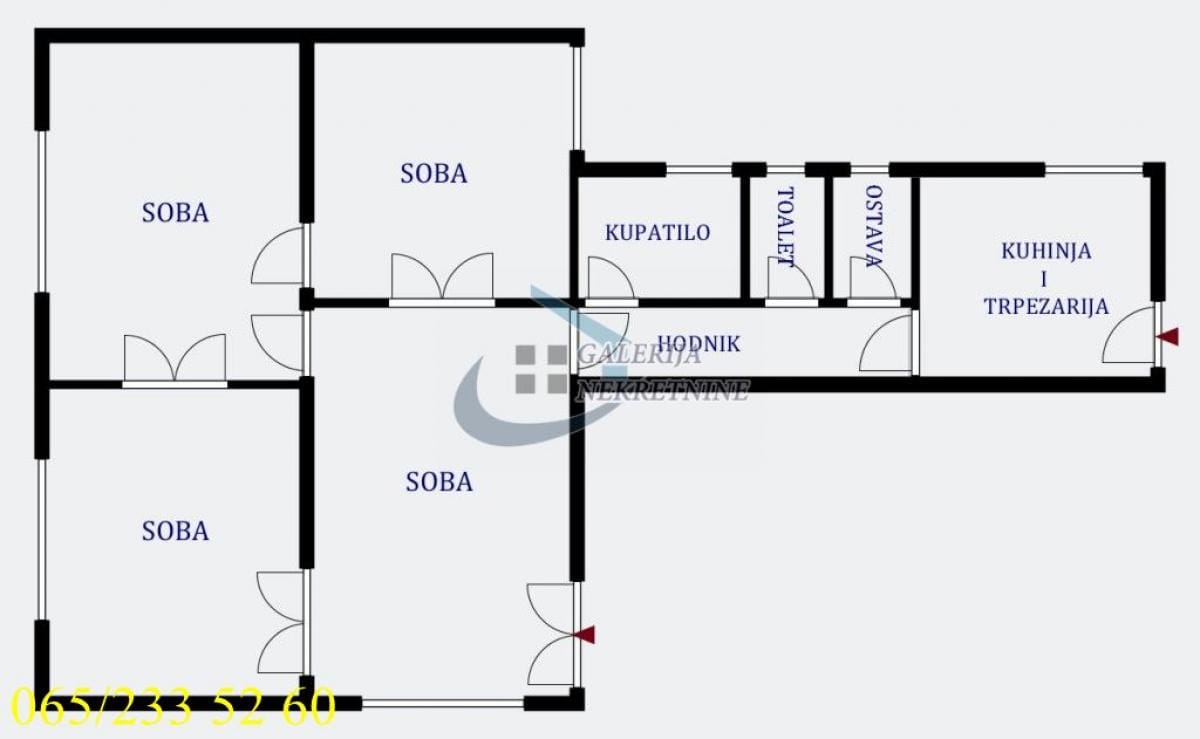Stan Prodaja Beograd Gundulićev Venac 91 m2