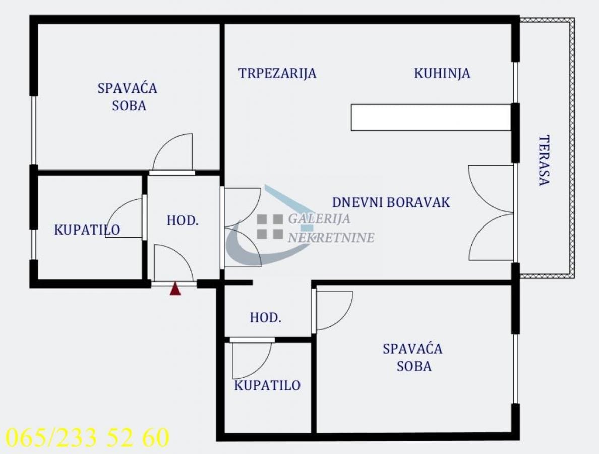 Stan Prodaja Beograd Stan Prodaja Beograd Cvetni Trg 65 m2