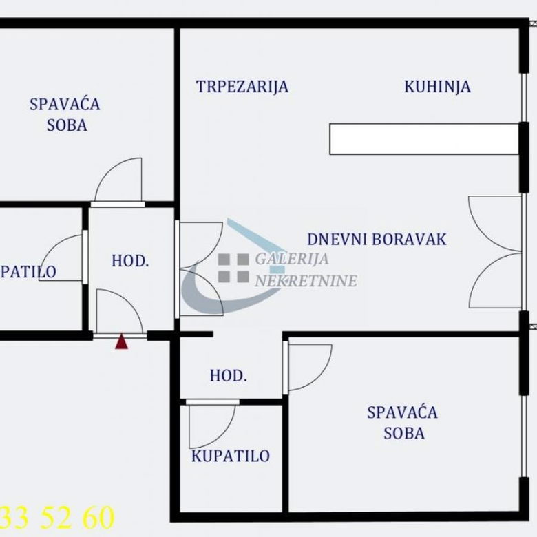 Stan Prodaja Beograd Cvetni Trg 65 m2