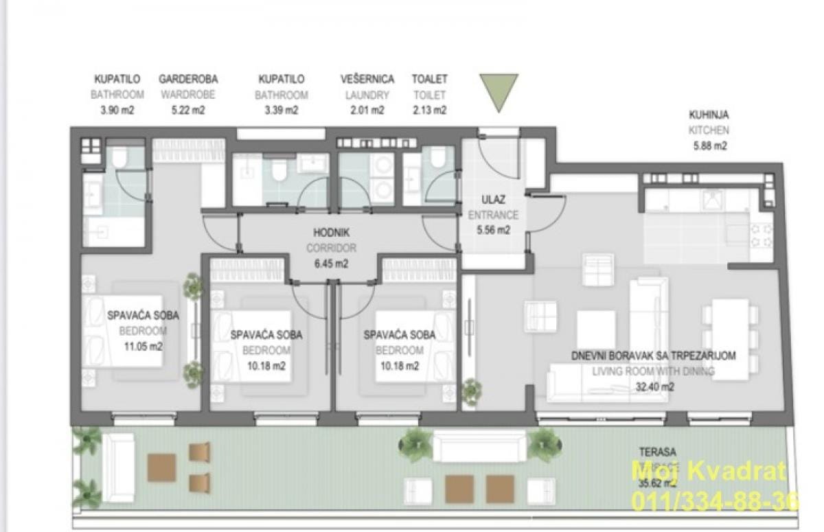 Stan Prodaja Beograd Stan Prodaja Beograd Blok 65 134 m2