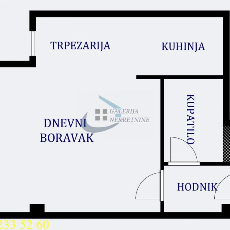 Stan Prodaja Beograd Dušanovac 33 m2