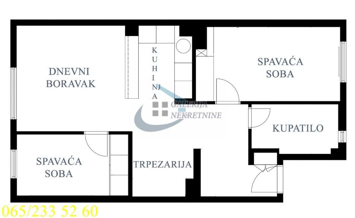 Stan Prodaja Beograd Učiteljsko Naselje 58 m2