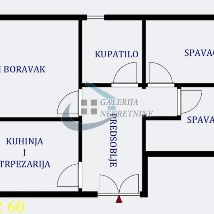 Stan Prodaja Beograd Skadarlija 57 m2