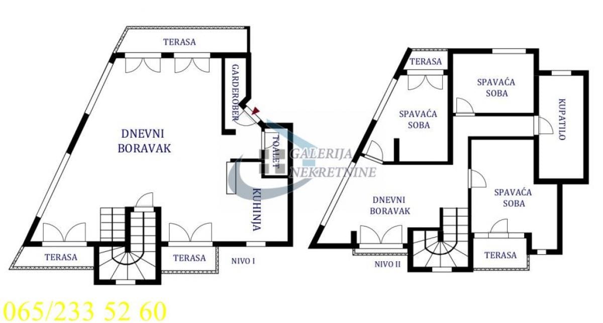 Stan Izdavanje Beograd Banovo Brdo 195 m2