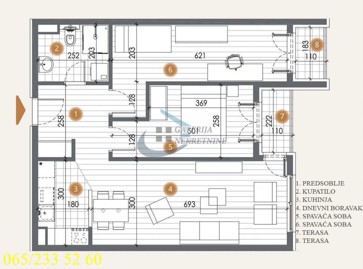 Stan Prodaja Beograd Stan Prodaja Beograd Kluz 67 m2