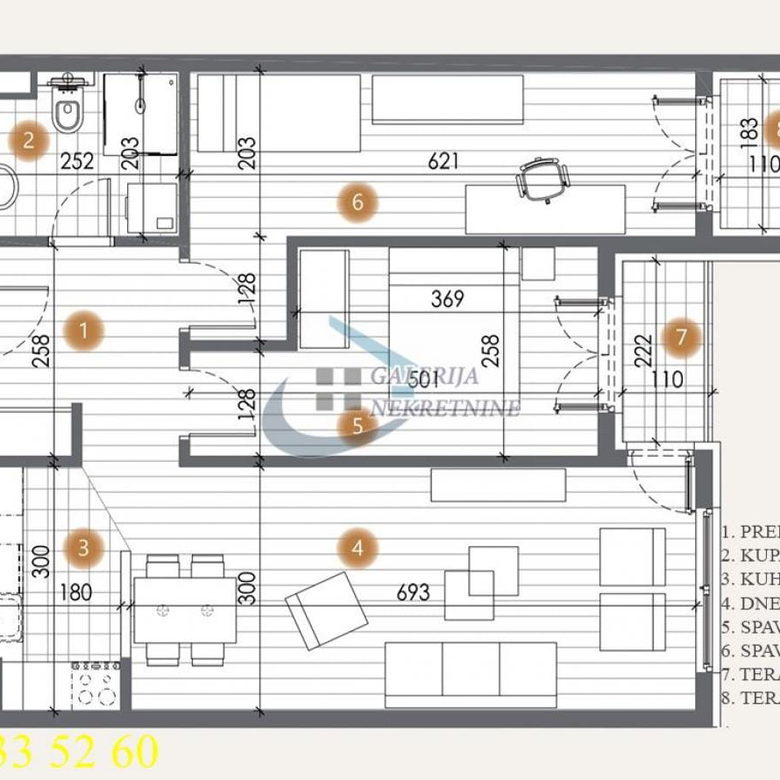 Stan Prodaja Beograd Kluz 67 m2