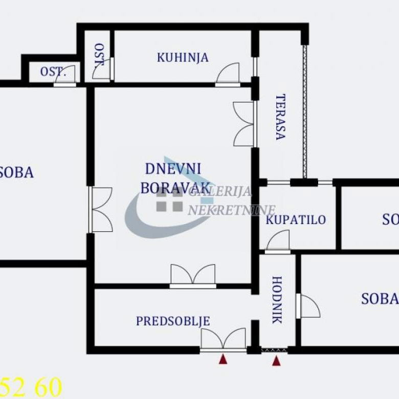 Stan Prodaja Beograd Slavija 85 m2