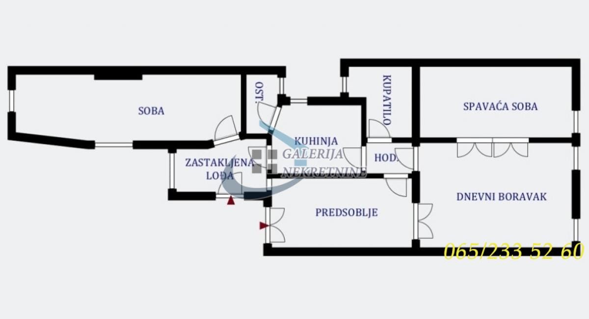 Stan Prodaja Beograd Studentski Trg 77 m2