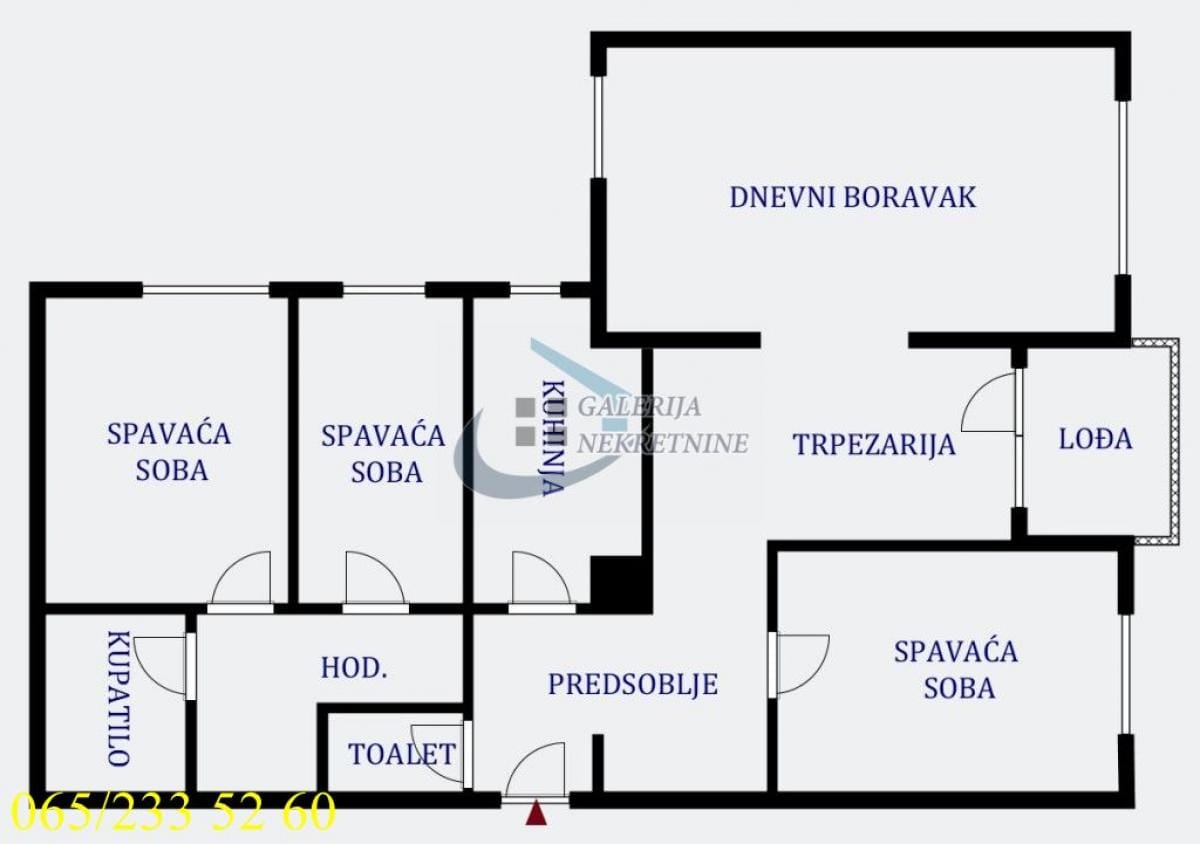 Stan Prodaja Beograd Žarkovo 103 m2