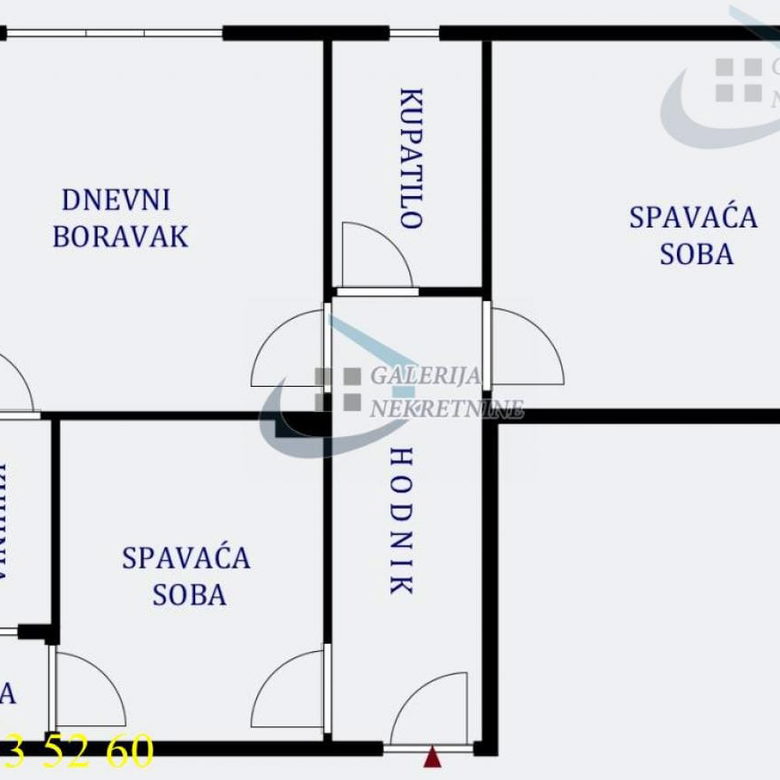 Stan Prodaja Beograd Bogoslovija 56 m2