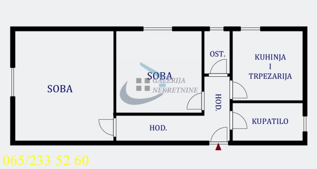 Stan Prodaja Beograd Višnjička Banja 55 m2