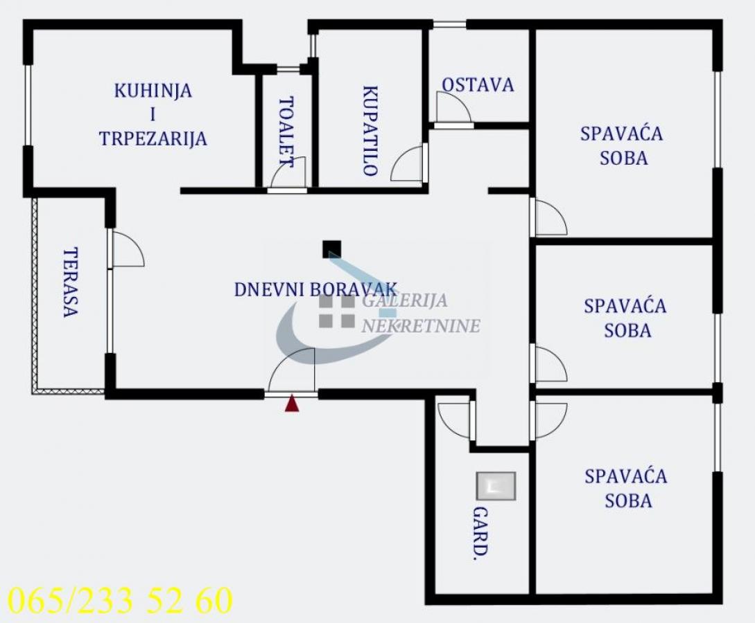 Stan Prodaja Beograd Stan Prodaja Beograd Đeram 81 m2