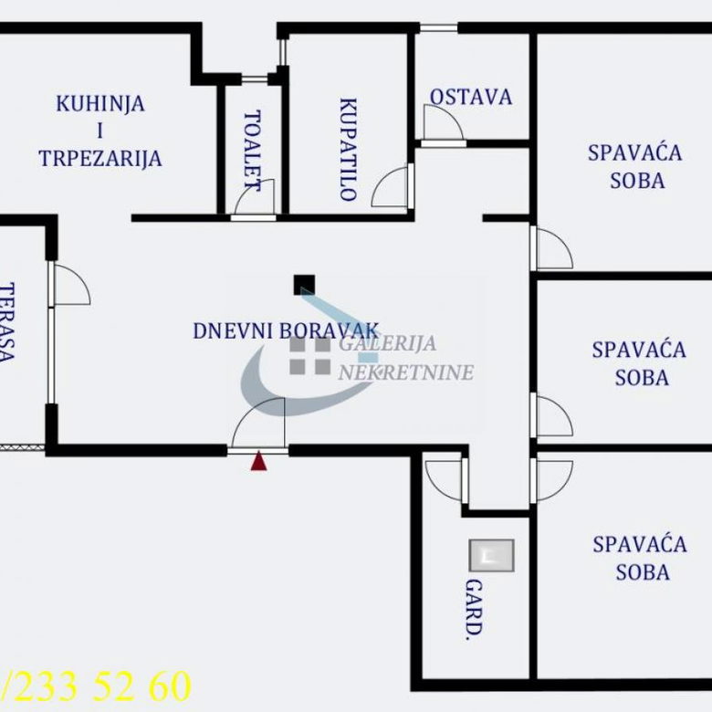 Stan Prodaja Beograd Đeram 81 m2