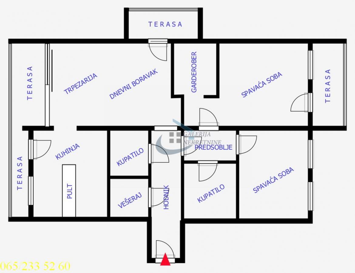Stan Prodaja Beograd Stan Prodaja Beograd Blok 67 - Belville 106 m2