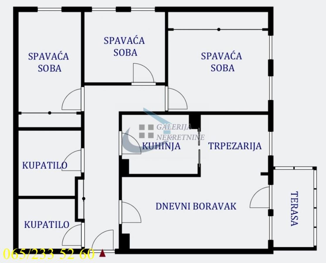 Stan Prodaja Beograd Stan Prodaja Beograd Blok 67 - Belville 94 m2