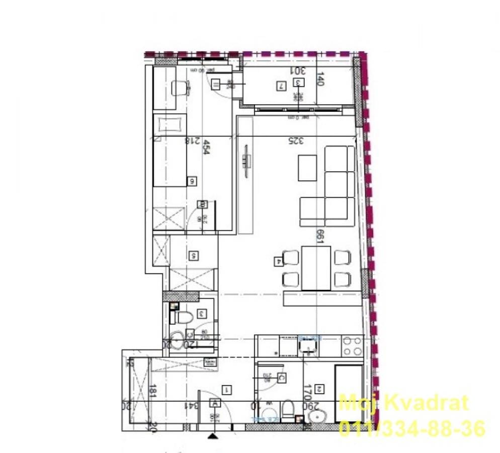 Stan Prodaja Beograd Stan Prodaja Beograd Autokomanda 53 m2