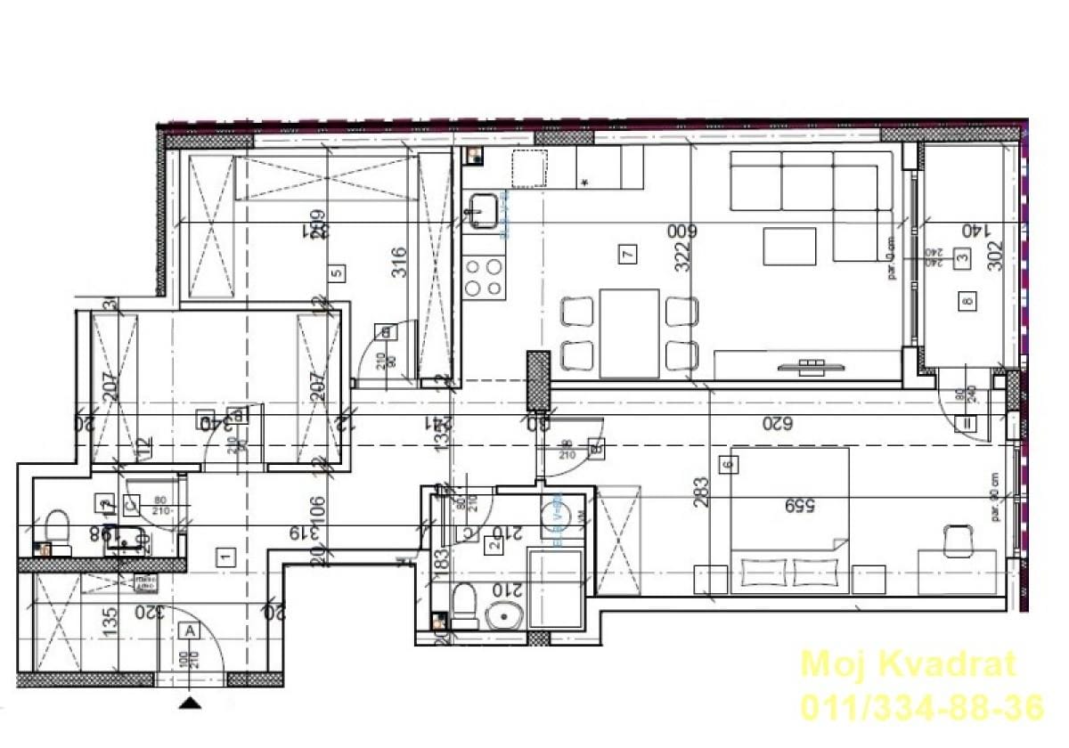 Stan Prodaja Beograd Stan Prodaja Beograd Autokomanda 75 m2