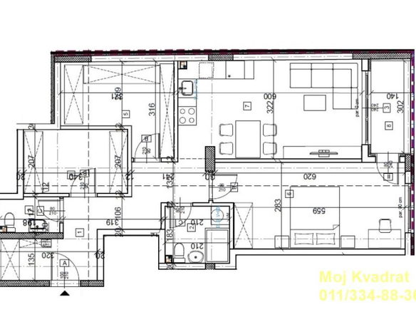 Stan Prodaja Beograd Autokomanda 75 m2